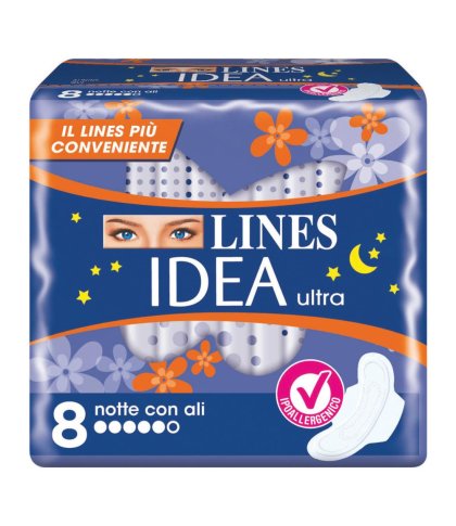 LINES IDEA ULTRA NOTTE ALI 8PZ