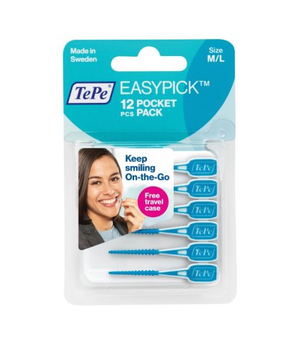 TEPE EASYPICK M/L BLU 12PZ