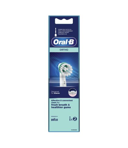 ORALB PW REFILL ORTHOCARE X2