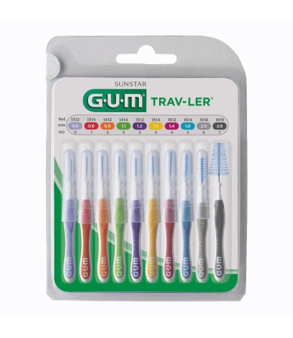 GUM TRAV-LER SCOVOLINI 10PZ