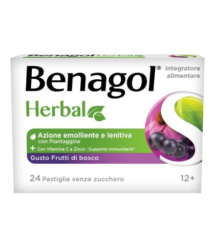 BENAGOL HERBAL FRUT BOS 24PAST