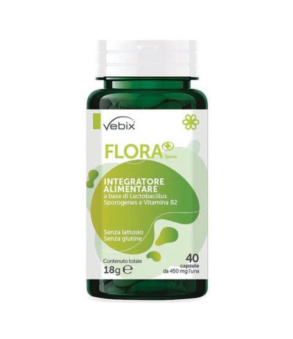 VEBIX FLORA+ 40CPS 450MG