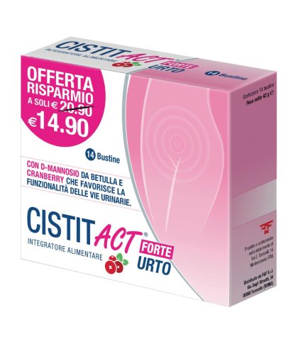 CISTIT ACT FORTE URTO 14BUST