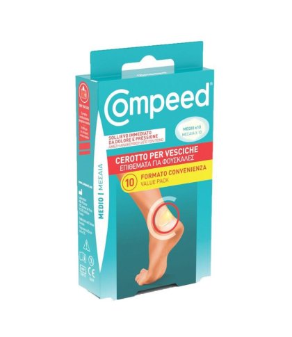 COMPEED CEROTTO PER  VESCICHE MEDIO 10 PEZZI