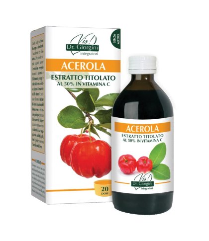 ACEROLA ESTRATTO TIT50% 200ML