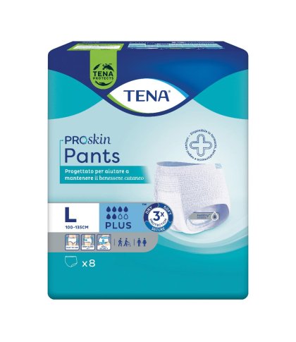 TENA PANTS PLUS L 8PZ