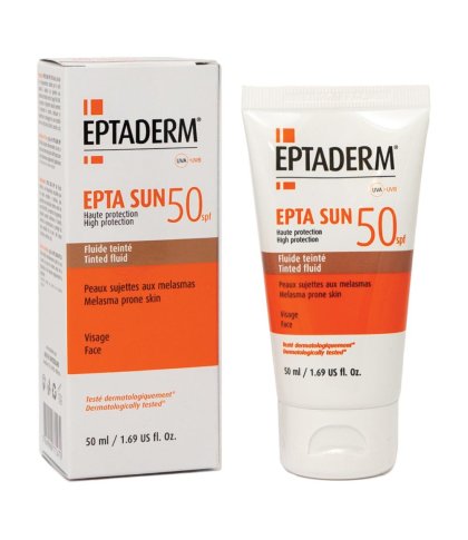 EPTA SUN SPF50 FLUIDO COLORATO