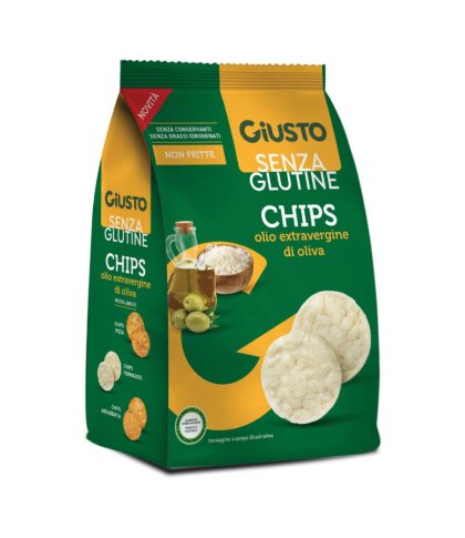 GIUSTO S/G CHIPS OLIO EVO 40G