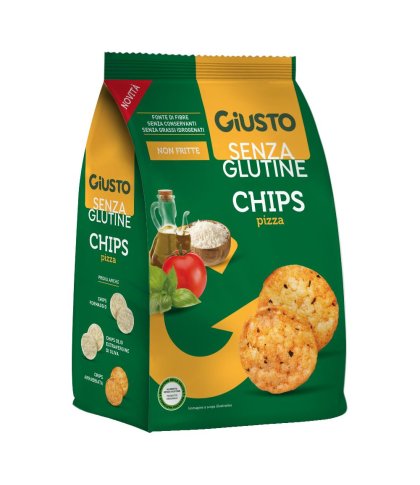 GIUSTO S/G CHIPS PIZZA 40G