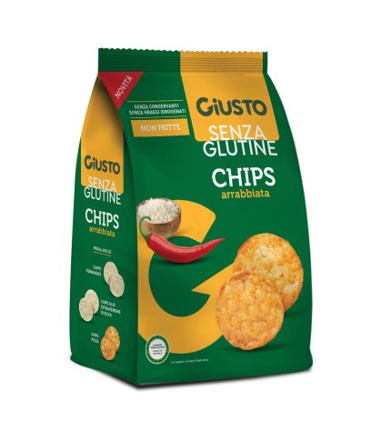 GIUSTO S/G CHIPS ARRABBIATA40G