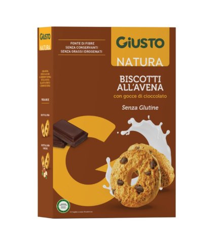 GIUSTO S/G BISCOTTI AVENA CIOC