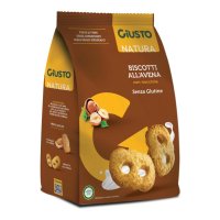 GIUSTO S/G BISCOTTI AVENA NOCC