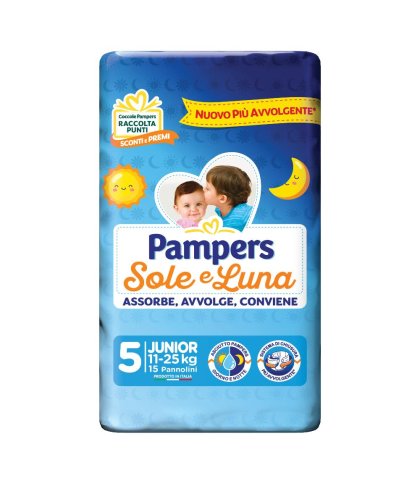 PAMPERS SOLE&LUNA JUNIOR 15PZ