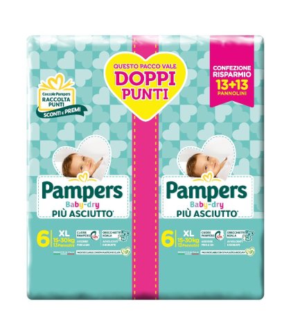 PAMPERS BD DUO DWCT XL 26PZ