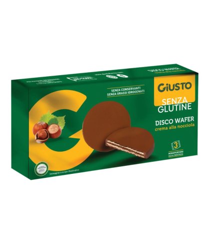 GIUSTO S/G DISCO WAFER 3PZ 30G