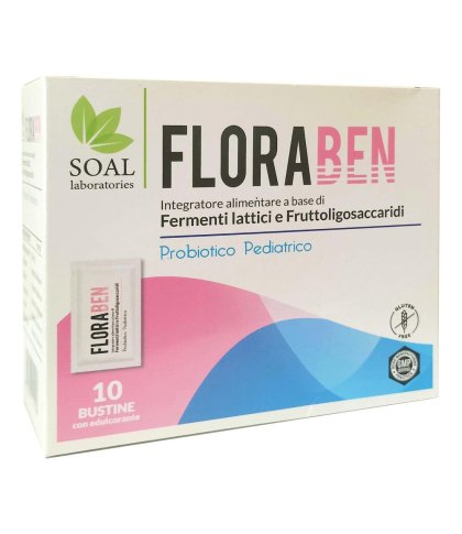 FLORABEN PEDIATRICO 10BUST