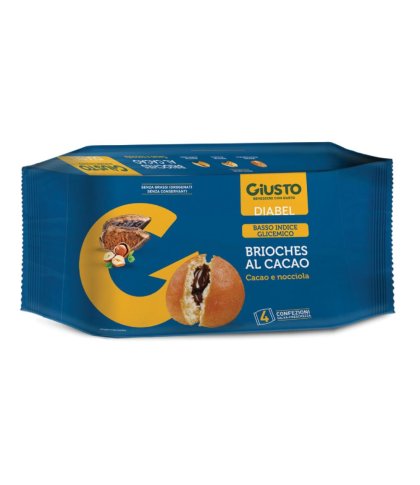 GIUSTO DIABEL BRIOCHE CACAO4PZ