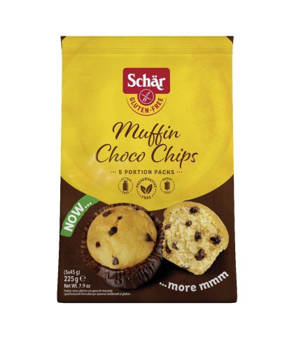 SCHAR MUFFIN CHOCO CHIP 225G