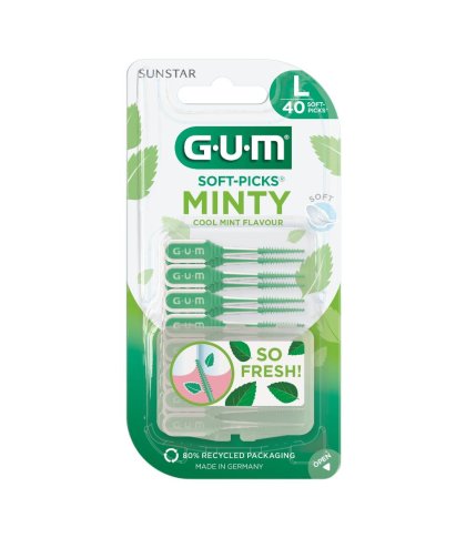 GUM SOFT PICK MINT L SCOV 40PZ