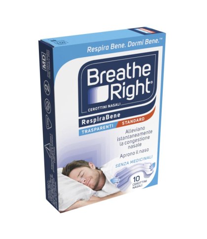 BREATH RIGHT TRASPARENTI 10PZ