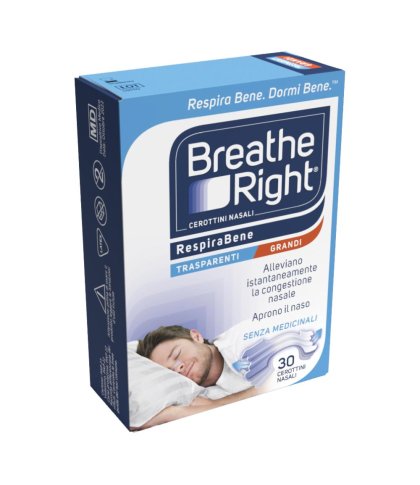 BREATH RIGHT TRASPARENTI GR30P