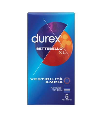 DUREX SETTEBELLO XL 5PZ