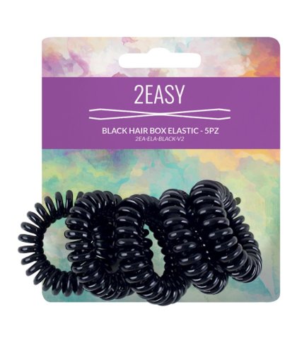 2EASY BLACK HAIR BOX EL 5PZ