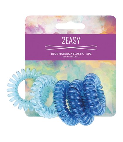 2EASY BLUE HAIR BOX ELASTIC5PZ