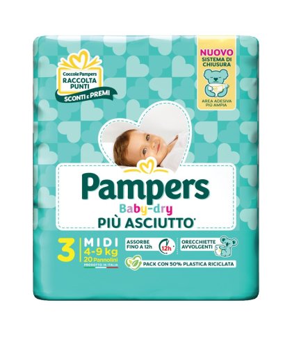 PAMPERS BD DOWNCOUNT MIDI 20PZ