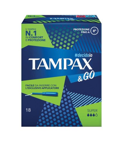 TAMPAX &GO SUPER 18PZ