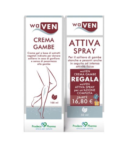 WAVEN CREMA GAMBE 100ML+ATTIVA