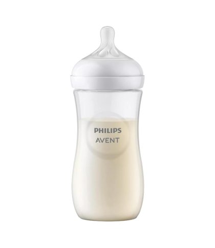 AVENT BIB NAT 3,0 TRASP 330ML