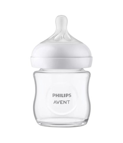 AVENT BIB NAT 3,0 VETRO 125ML