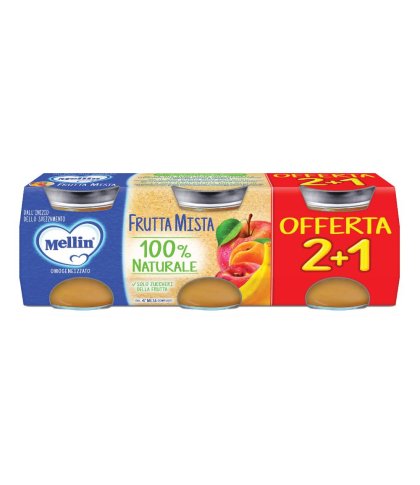 MELLIN OMOG FRUTTA MIX 3PZ