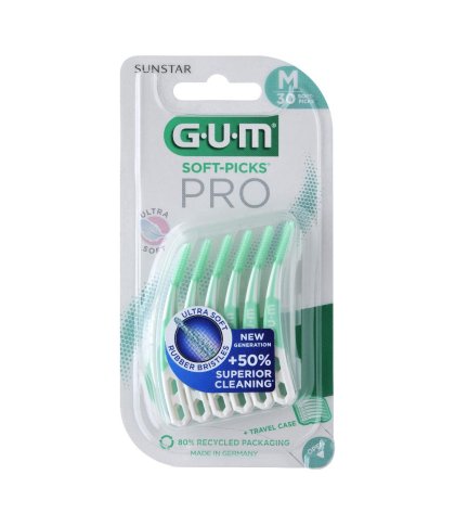 GUM SOFT PICK PRO MEDIUM 30PZ