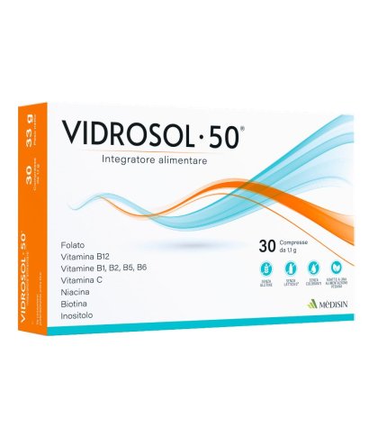 VIDROSOL 50 30CPR