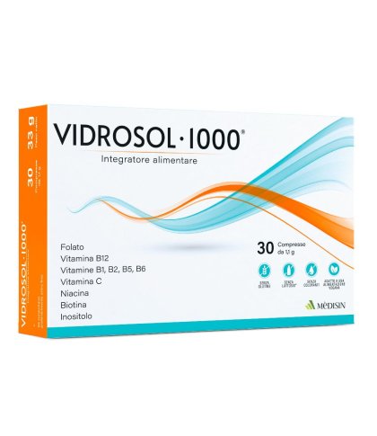 VIDROSOL 1000 30CPR