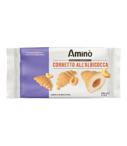 AMINO CORNETTO ALBICOCCA 4PZ