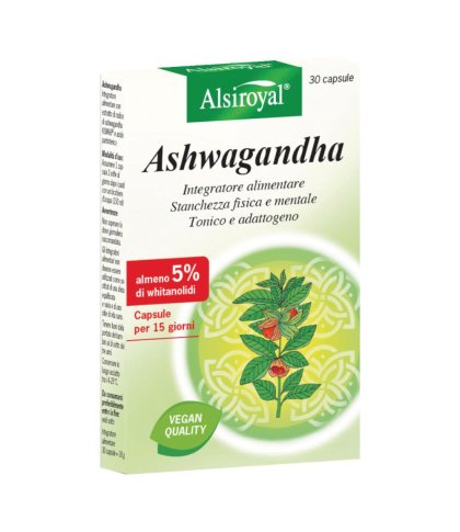 ASHWAGANDA STRESS 30CPS