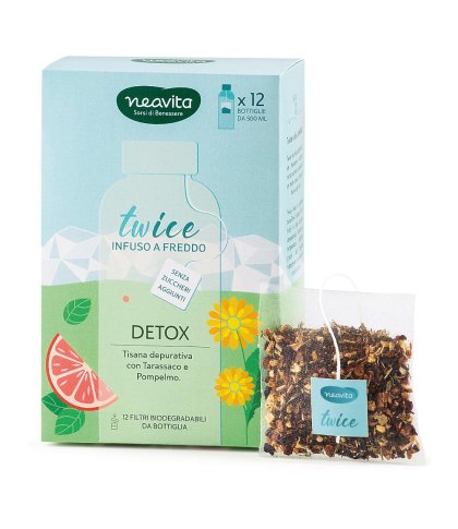 NEAVITA TISANA TWICE DETOX12PZ