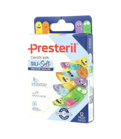 PRESTERIL SILISOFT KIDS 12PZ