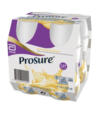 PROSURE BANANA 4BOTT 220ML