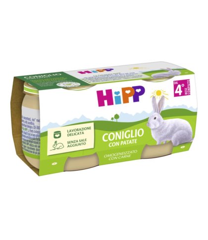 HIPP OMOG CONIGLIO VERD 2X80G