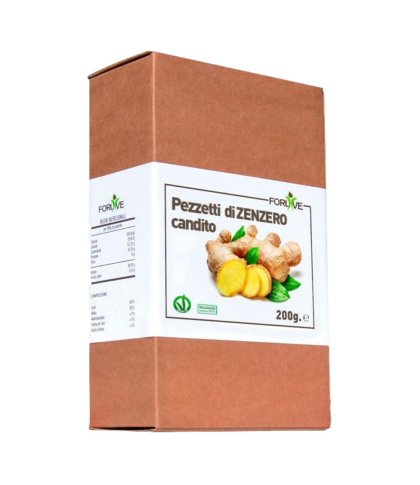 ZENZERO IN PEZZI CANDITO 200G