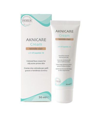 AKNICARE CREAM TEINTEE CLAIR