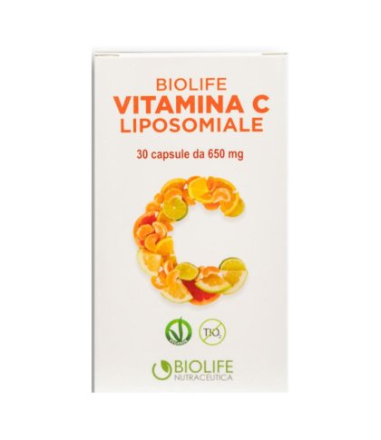 BIOLIFE VITAMINA C LIPOS 30CPS